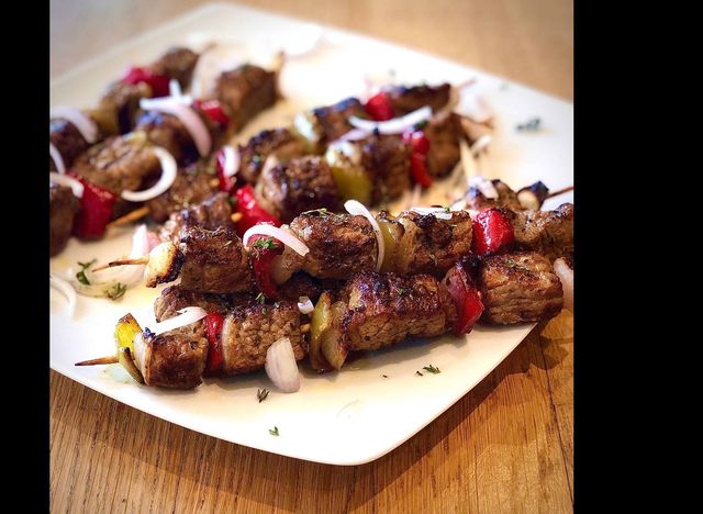 Beef Cheese Kabab