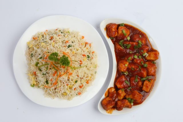 Chicken Shashlik & Rice